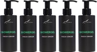 Claudius Cosmetics B.V. Showergel Fresh Ginger 300 ml - Set van 5
