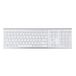 Powerton LIFE ULTRASLIM, clavier sans fil, pour disposition de clavier tchèque/slovaque, argenté