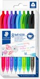 STAEDTLER balpen set 8 kleuren