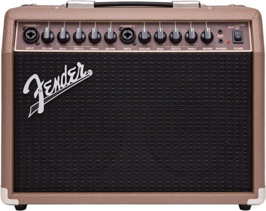 Fender Acoustasonic 40 Akoestische gitaarversterker Beige
