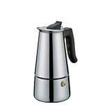 Cilio Adriana Espressomachine, roestvrij staal, 4 kopjes