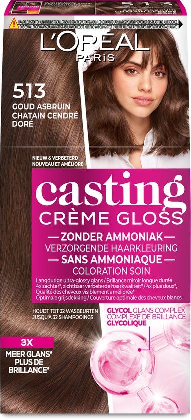 L'Oréal Casting Crème Gloss 513 - Iced Truffle - Haarverf