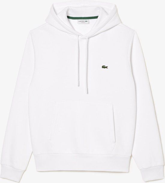 Lacoste Hoodie Trui - Mannen - Wit - Maat L