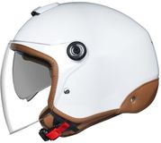Nexx Y.10 Sunny Wit Bruin Jethelm - Helm