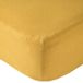 BabyCalin - set van 2 hoeslakens, 70 x 140 x 17 cm, mosterd/wit, Oeko-Tex-gecertificeerd