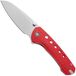 Remette RT-BEE Liner Lock RT-BEE-R Beadblasted 14C28N, Red G10, couteau de poche