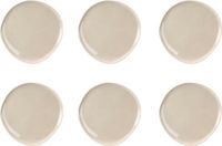 Medard De Noblat Oslo Linen Dessertbord 22 cm Stoneware 6-delig