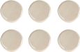 Medard De Noblat Oslo Linen Dessertbord 22 cm Stoneware 6-delig