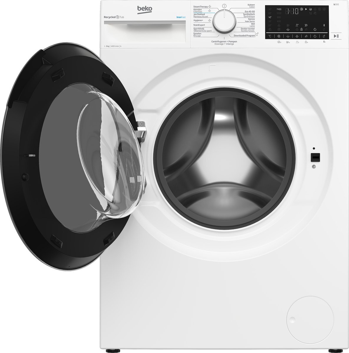 omhelzing Verplicht IJver Beko B3WT5841WSC - RecycledTub™ - Wasmachine wasmachine kopen? |  Kieskeurig.nl | helpt je kiezen