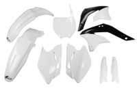 UFO PLAST Complete set voor Kawasaki KXF 450 2007-2007, wit