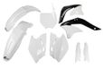 UFO PLAST Complete set voor Kawasaki KXF 450 2007-2007, wit