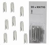 Ikea JUIST - gordijnhaken (1)