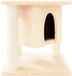 vidaXL Kattenmeubel met sisal krabpalen 37 cm crèmekleurig