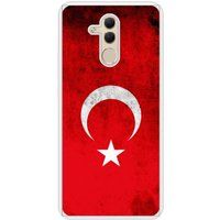 Huawei Bedrukt siliconen hoesje compatibel met Mate 20 Lite Drapeau Turquie