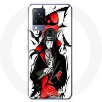 Demonendoder Kimetsu no Yaiba Itachi Uchiha Hoesje Vivo v21 5G