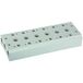 Meervoudige RIEGLER Meervoudige grondplaat voor 5/2-5/3-weg-ventielen pneumatisch/elektropneumatisch, 6 ventielposities, ventielaansluiting G 1/8, G 1/4