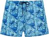 HOM Badeshorts Beach Boxer Tartane Blauw L