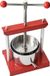 Fruit press stainless steel red