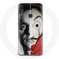 Maniacase Etui voor Huawei P30 Lite Berlijn La Casa de Papel Berlijn Split Masker