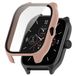 Wigento Amazfit GTS 4 Shockproof High-Quality Silicone Watch Strap with Protective Case