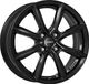 DEZENT jante aluminium 17 pouces DEZENT tn, noir, 17"x7", entraxe 4x100, ET45, alésage 60.1mm.