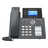 Grandstream Networks Grandstream GRP2604P IP telefoon Zwart | 3 regels LCD | PoE