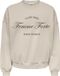 JDY JDYMESA Life L/S O-NK EMB SWEAT JRS 15370526 Sweatshirt Vrouwen XS Birch