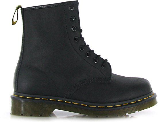 Dr. Martens Veterboots Heren Zwart Leer Maat 41