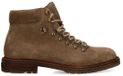 Manfield Heren Taupe Suède Veterboots Maat 42