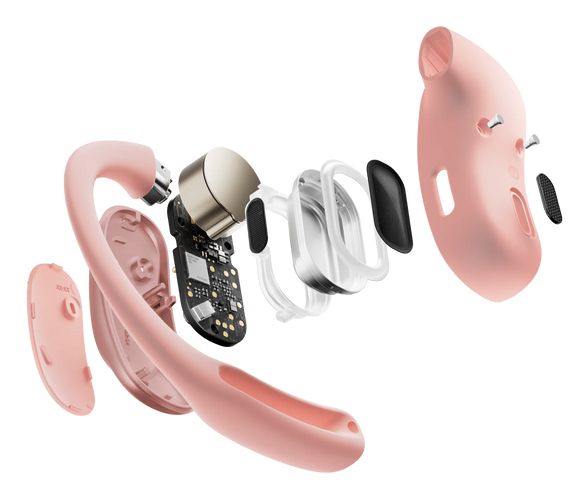 Shokz OpenFit Air - Open-ear - Draadloze Oordopjes - Roze