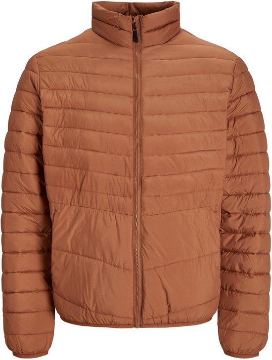 JACK & JONES JJESTATE Packable Puffer Jacket - Men's - Mocha Bisque - Size S
