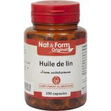 Nat&Form Huile de Lin 100 Capsules