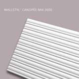 NMC CANOPÉE MIX 2600 WALLSTYL Noel Marquet 3d muurpaneel Muurbekleding Akoestisch paneel Sierlijst Lijstwerk 2,6 m