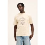 The Goodpeople Oscar Off White T-shirt Heren L Beige