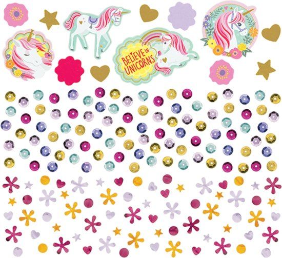 Amscan Confetti Eenhoorn 34 Gram