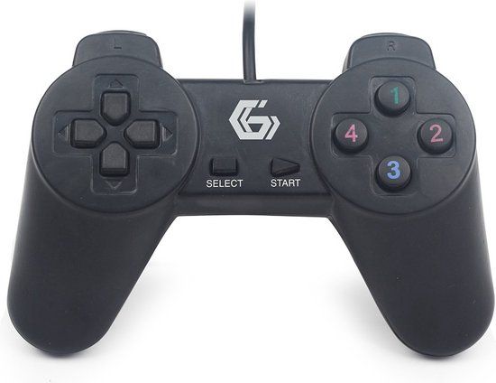 Gembird USB Gamepad - Black - JPD-UB-01