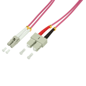 LogiLink 7.5m LC-SC Fiber Optic Cable - FP4LS07