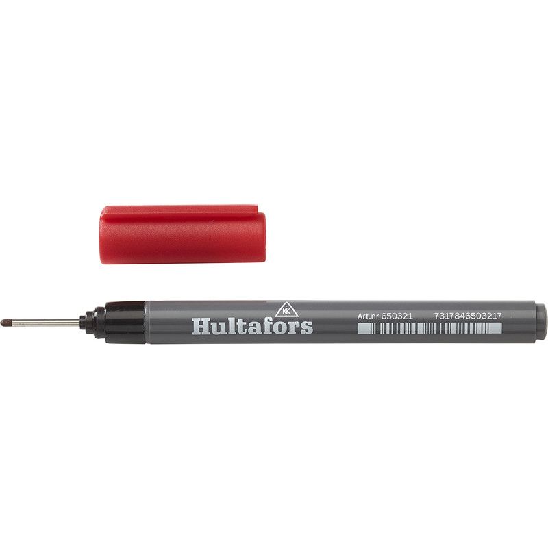 Norton Hultafors diepgatmarkeerstift Rood - 3157625741423