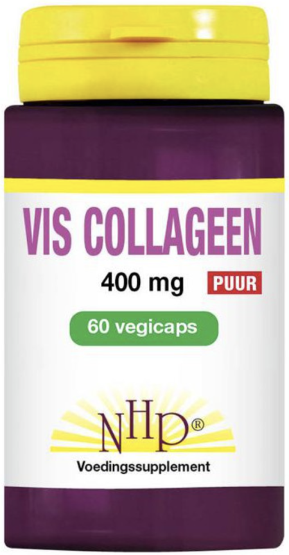 Nhp Vis collageen 400 mg puur 60 vegicaps