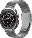 Strap-it Titanium 'Iron' schakel band - grafiet