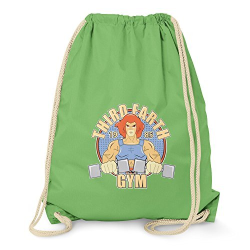 Nerdo Unisex Adult VEND-140571 Gymtas, lichtgroen, 38 cm x 42 cm