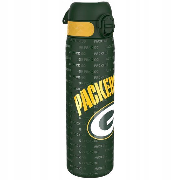 ION8 NFL Packers Fles - 600ml RVS, Lekvrij & Veilig