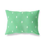 BonaMaison Petrol Groen-Wit Decoratieve Kussensloop, Kussenhoezen Bank, Decoratieve Kussenhoesjes, Kussensloop; Sofa, Slaapkamer, Kantoor, Auto 45x60 Cm - Ontworpen en vervaardigd in Turkije