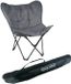 Camp Active Vlinderstoel Opvouwbaar - Butterfly Chair Inclusief Draagtas - Grijs