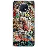 Xiaomi Redmi Note 9T 5G Bedrukt siliconen hoesje Graffiti 1