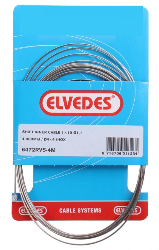 Elvedes Versnellingsbinnenkabel Shimano 225 Cm X 1 1 Mm