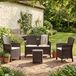 Dmora BICA Tuinset LIDO 2, bruin