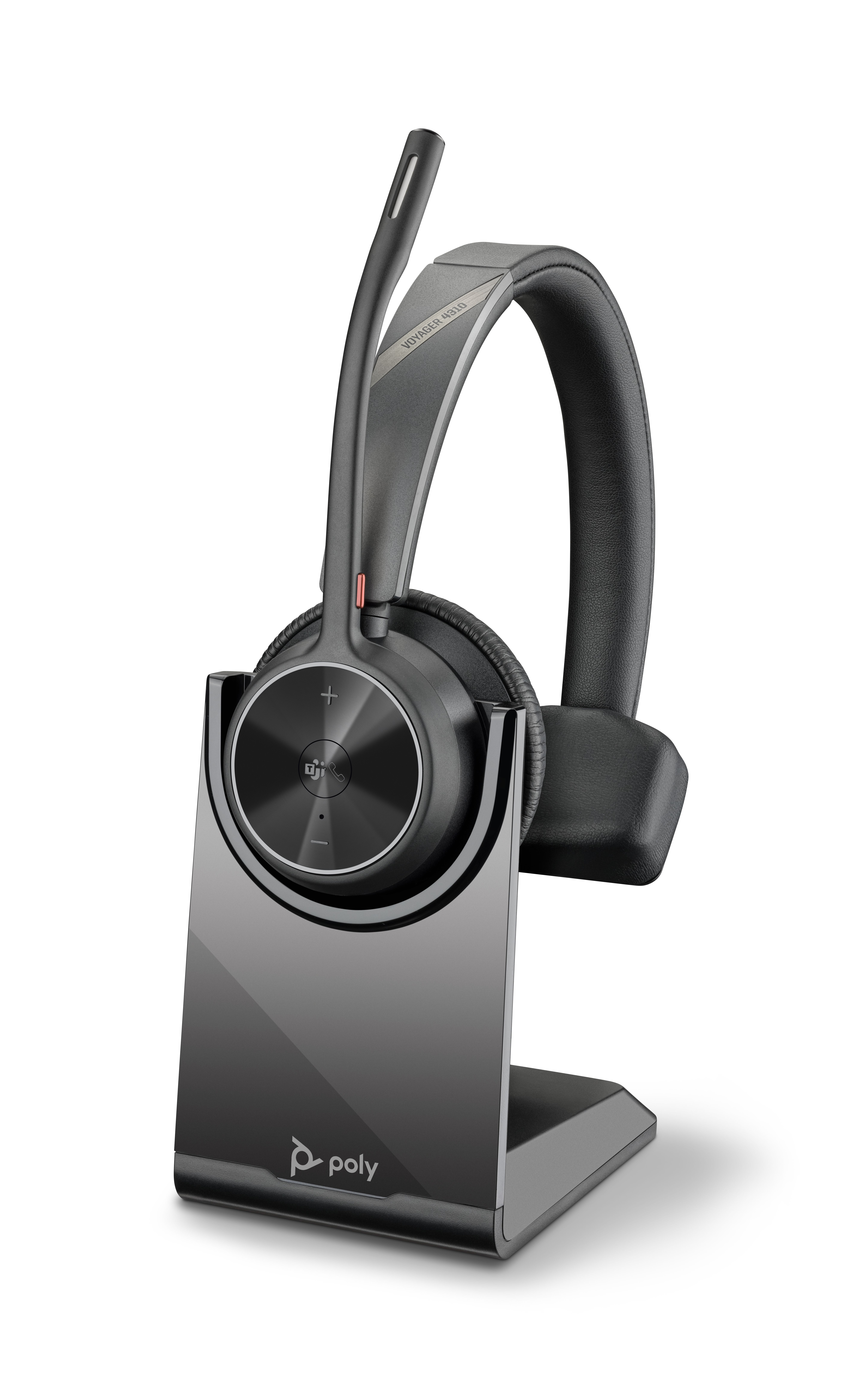 HP Poly Poly Voyager 4310 UC - Wireless Headset - USB-A - Bluetooth - Black
