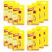 Carmex Peach Mango Tube Lippenverzorging voor droge lippen, hydraterend en kalmerend voor gebarsten lippen, met vaseline, vitamine E en bijenwas, 12 x 10 g