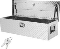 Vevor Gereedschapskist voor Vrachtwagenbed 990 x 330 x 254 mm Aluminium Zilver
